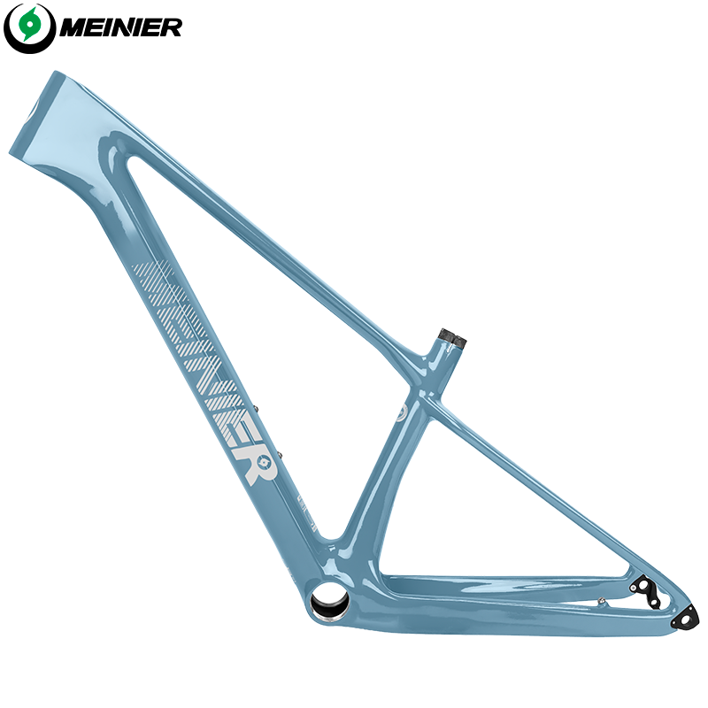 Cadre de vélo enfant 26 pouces BB92 Freins à disque Pneus Max 26erx2 35 pouces Cadre VTT semi-rigide en fibre de carbone T1000 Léger 