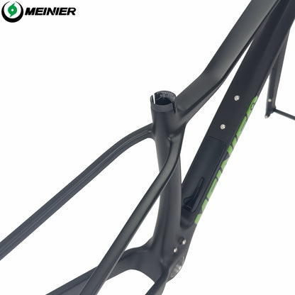 MEINIER M07 Carbon MTB Frame with Rigid Fork Disc Tool Box UDH Internal Cable Routing Hardtail Frame 32er