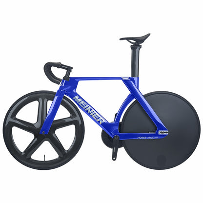 MEINIER TR688 Carbon Fiber Fixed Gear Bike 58T Crank Single Speed Track Bicycle 700C Lightweight Comfortable 3D Saddle