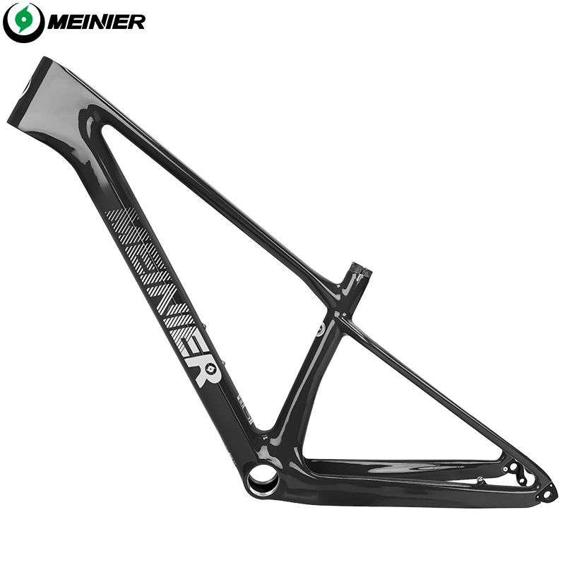 Cadre de vélo enfant 26 pouces BB92 Freins à disque Pneus Max 26erx2 35 pouces Cadre VTT semi-rigide en fibre de carbone T1000 Léger 