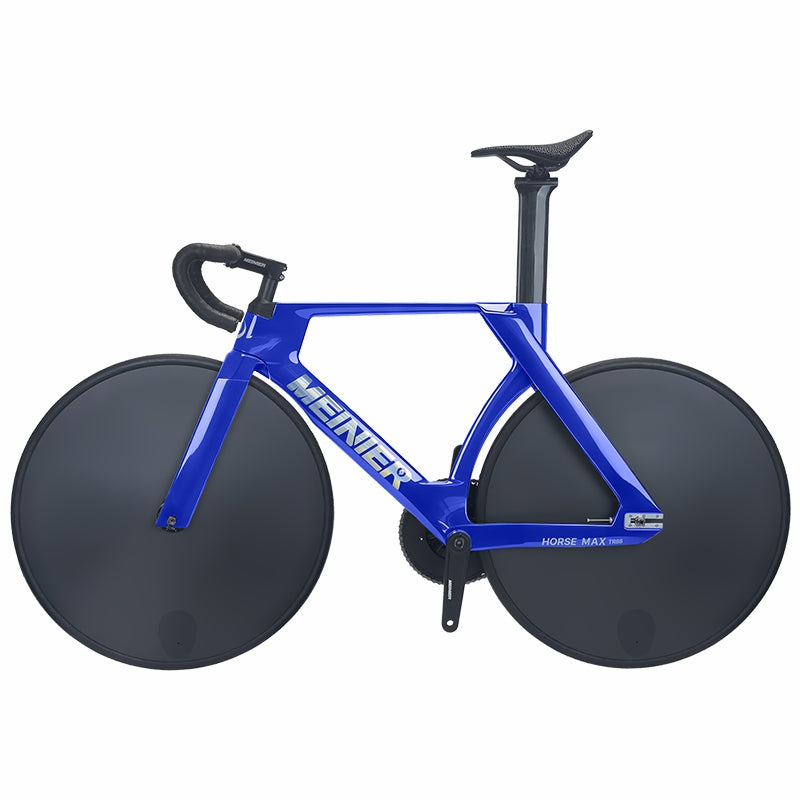 MEINIER TR688 Carbon Fiber Fixed Gear Bike 58T Crank Single Speed Track Bicycle 700C Lightweight Comfortable 3D Saddle
