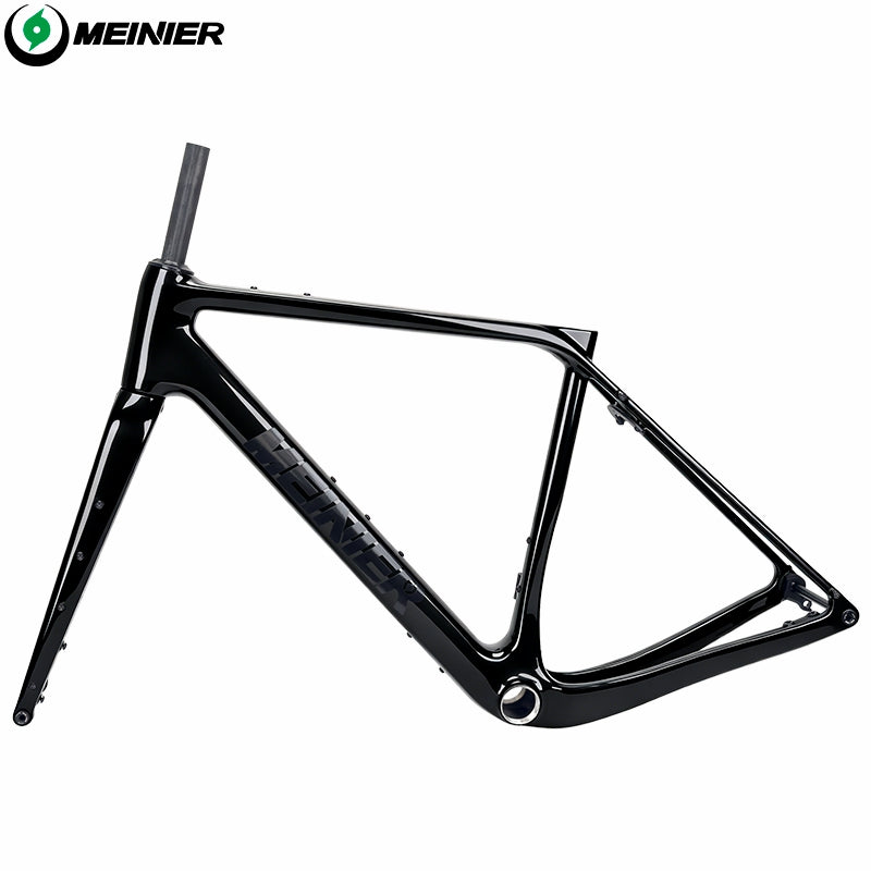 G23 Gravel Bike Frameset Max 700Cx47C Tires Internal Cable Routing Carbon Fiber Road Bike Frame Disc Brake for All-road
