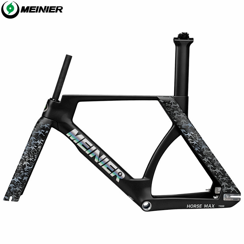 New TR88 Carbon Fixed Gear Frame Single Speed High Performance Track Frameset Max 700Cx28C Tire