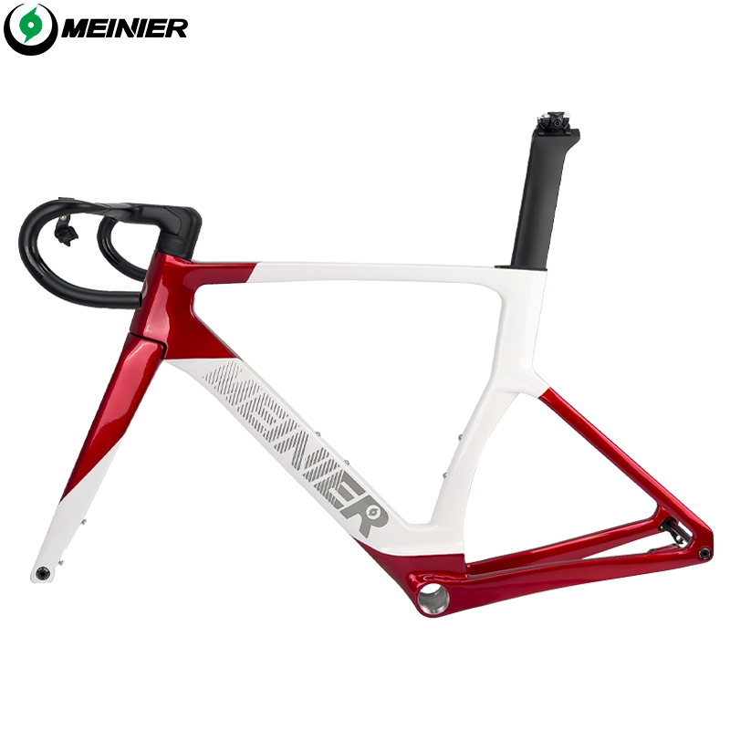 Wholesale Factories Carbon Fiber Road Bike Frame 700C Max 32C Tire Carbon Road Bike Frame Disc Brake Racing Bike Frame