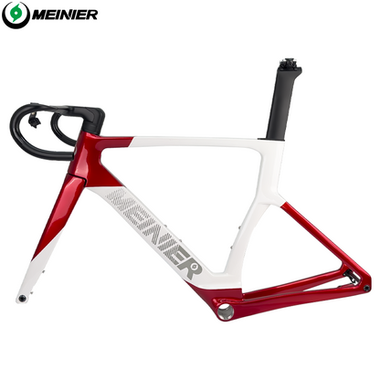 Wholesale Factories Carbon Fiber Road Bike Frame 700C Max 32C Tire Carbon Road Bike Frame Disc Brake Racing Bike Frame